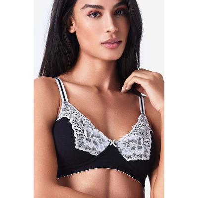 Sutiã Reforçado Sem Aro Flower Cotton