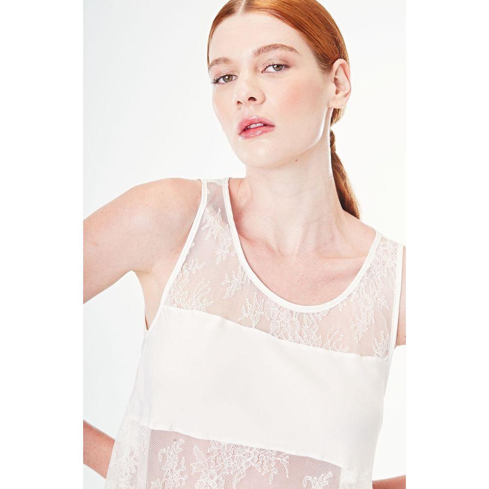 Pijama Curto Regata Cetim Marriage - 1