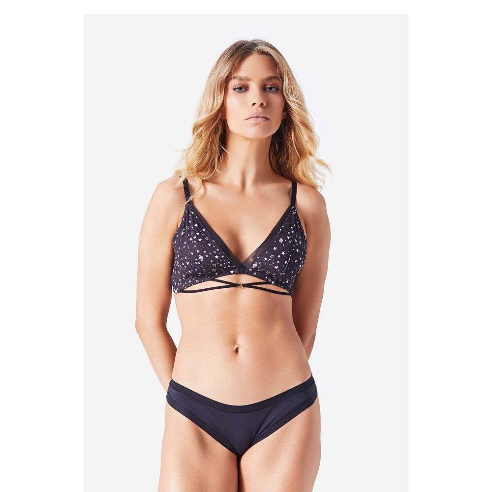 Sutiã Top Microfibra Celeste - 5