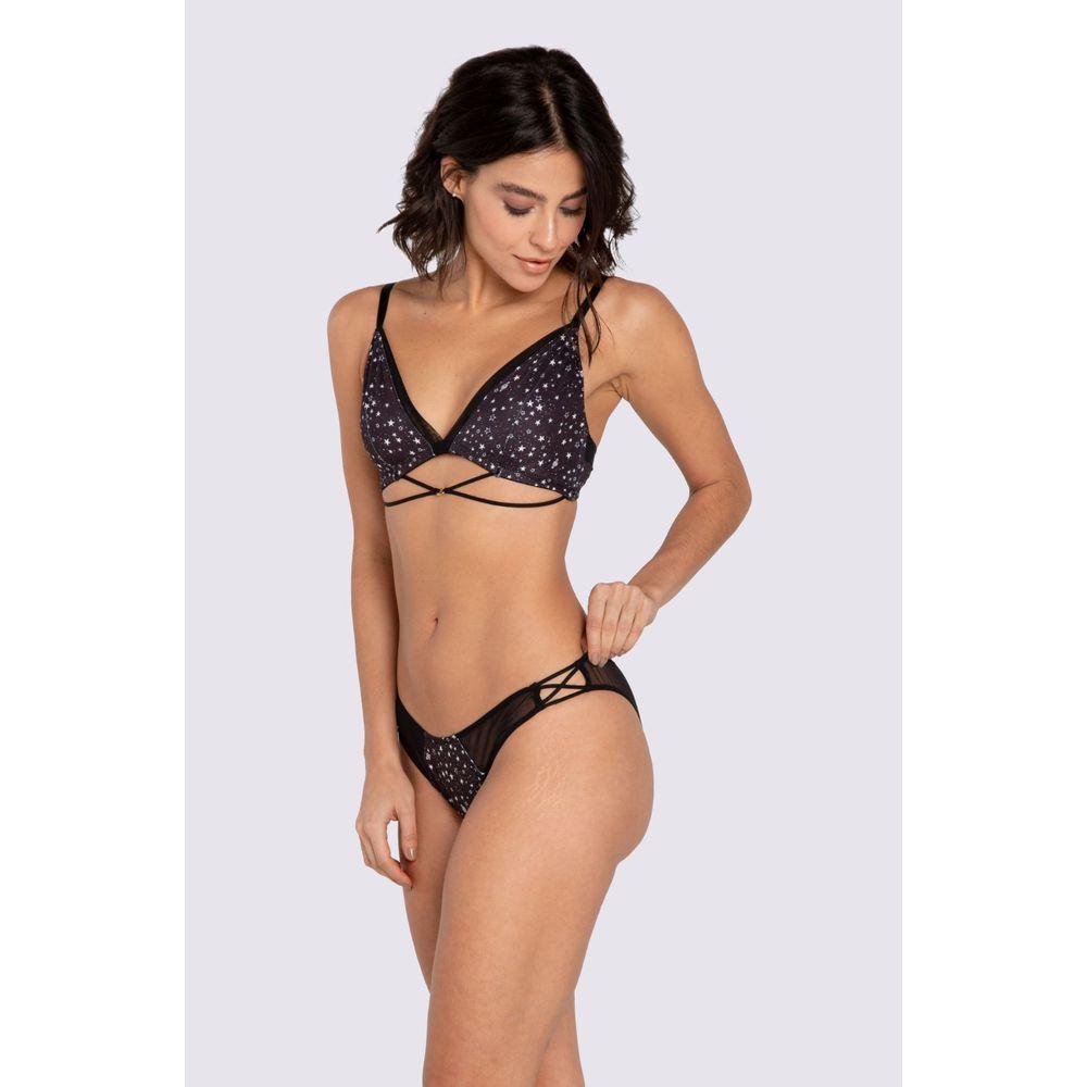 Calcinha Biquini Microfibra Celeste - 4