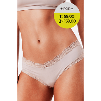Calcinha Boneca Microfibra Skin - 1