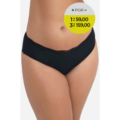 Calcinha Boneca Microfibra Skin