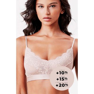 Top Renda Alça Fina Renda Basic Me