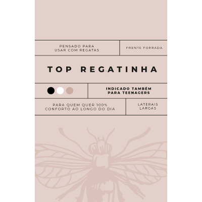 Top Renda Alça Fina Renda Basic Me