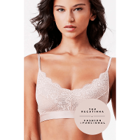 Top Renda Alça Fina Renda Basic Me - 1