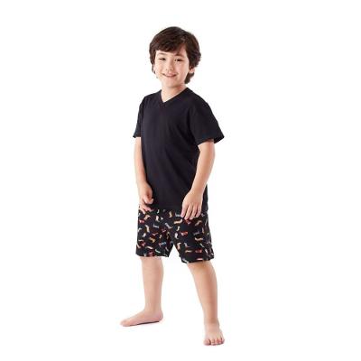 Pijama Curto Malha Marilia Kids Masculino