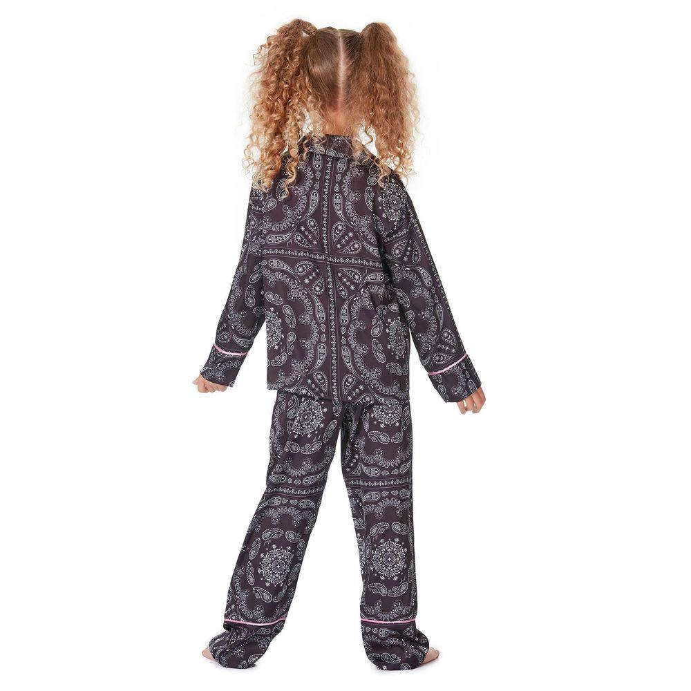 Pijama Longo Cetim Nath Kids Feminino - 2