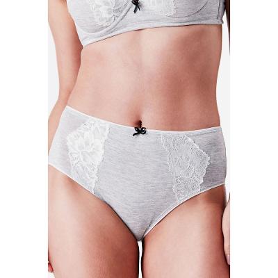 Calcinha Alta Cavada Flower Cotton