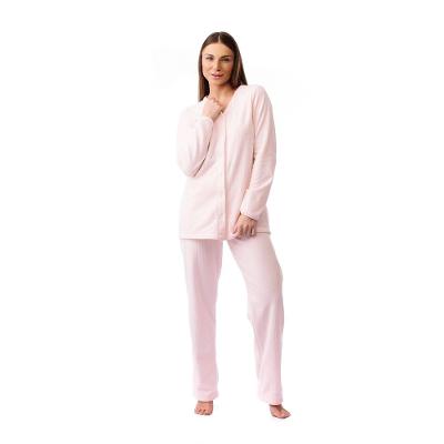 Pijama Longo Aberto Soft Lidia