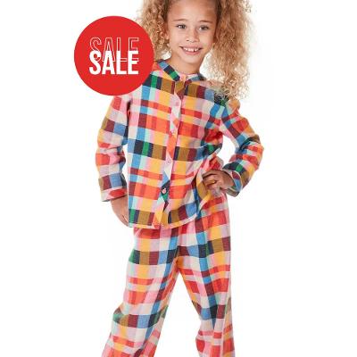 Pijama Longo Flanela Sabrina Kids