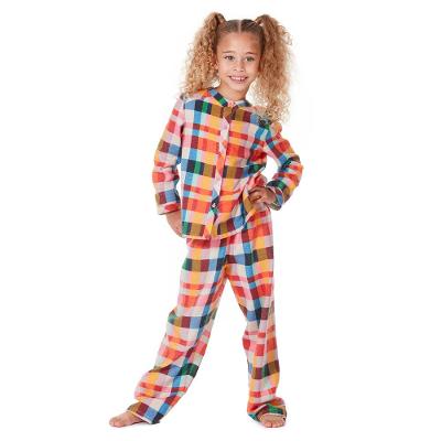 Pijama Longo Flanela Sabrina Kids