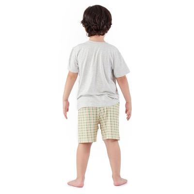 Pijama Curto Malha Elizabeth Kids Masculino