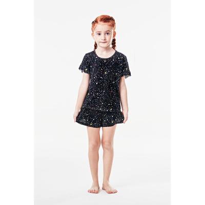 Pijama Curto Malha Monterrey Kids Feminino