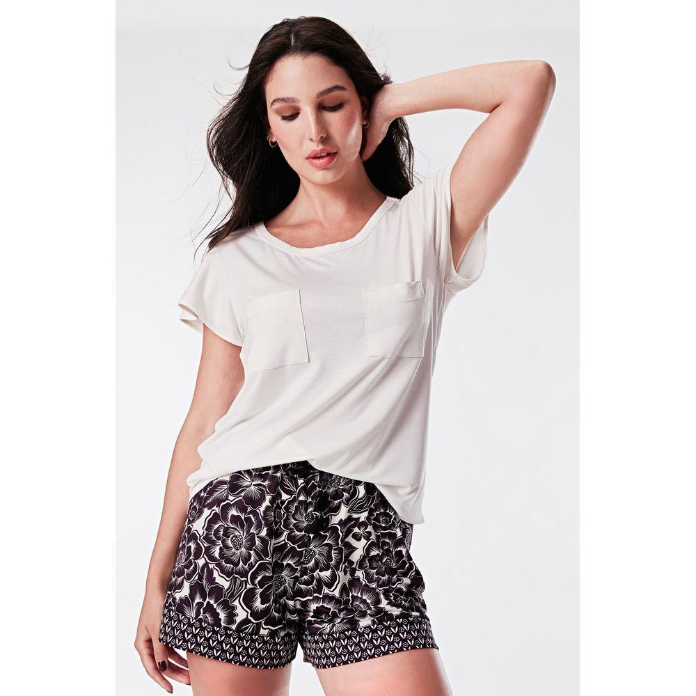 Pijama Curto Jersey Copacabana - 2