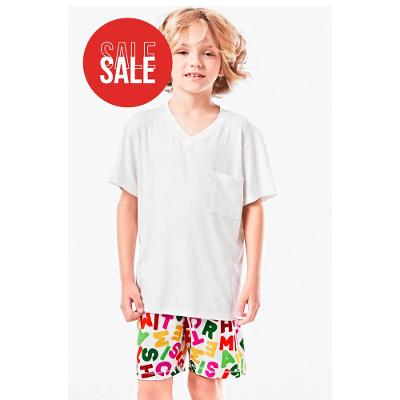 Pijama Malha Panamá Kids Masculino