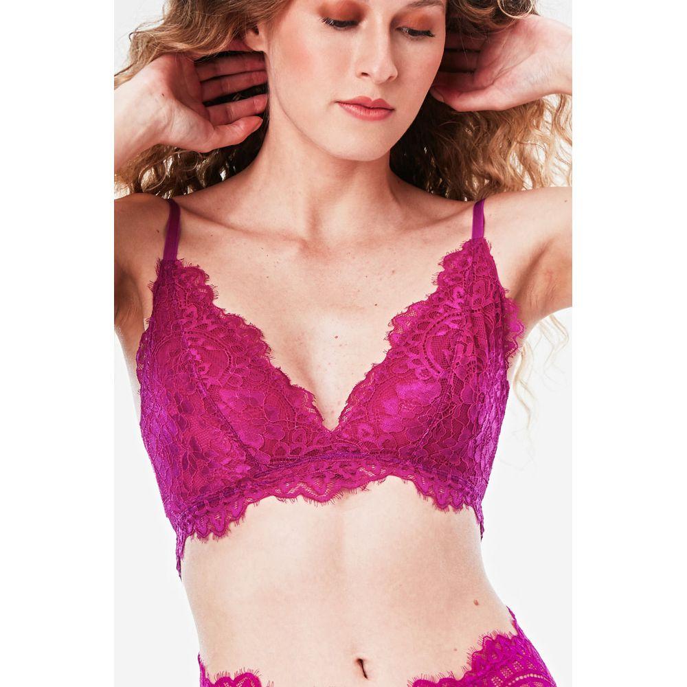 Sutiã Top Triângulo Renda Arpoador - 1