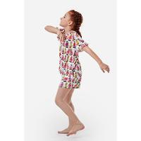 Pijama Curto Malha Cats Kids Feminino - 3