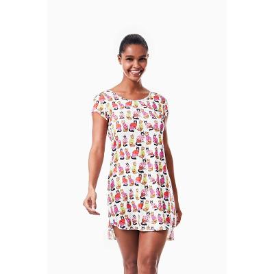 Camisola Curta Malha Cats