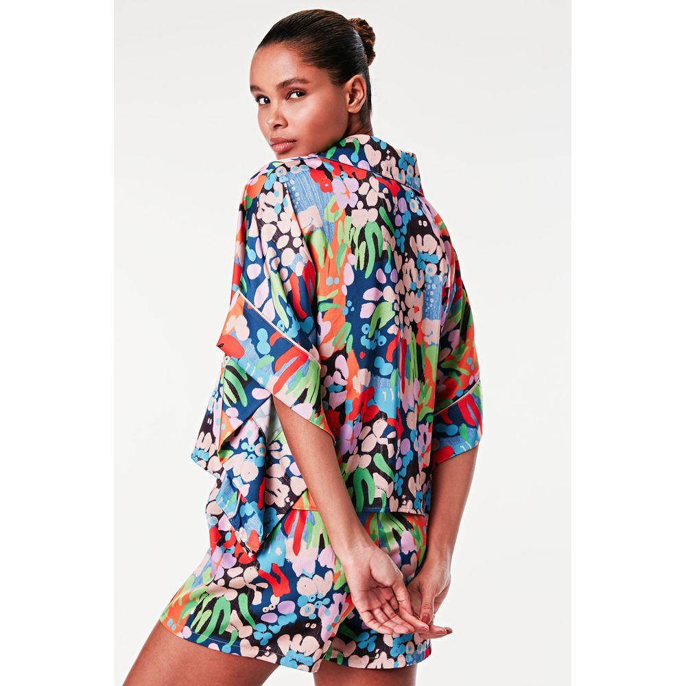 Pijama Curto Cetim Tulum - 3