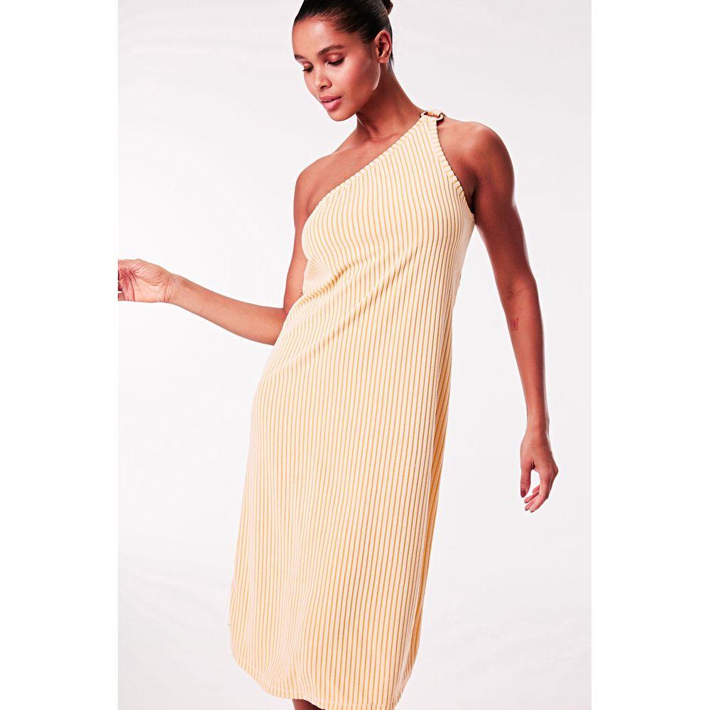 Vestido Midi Atoalhado Dunas - 1