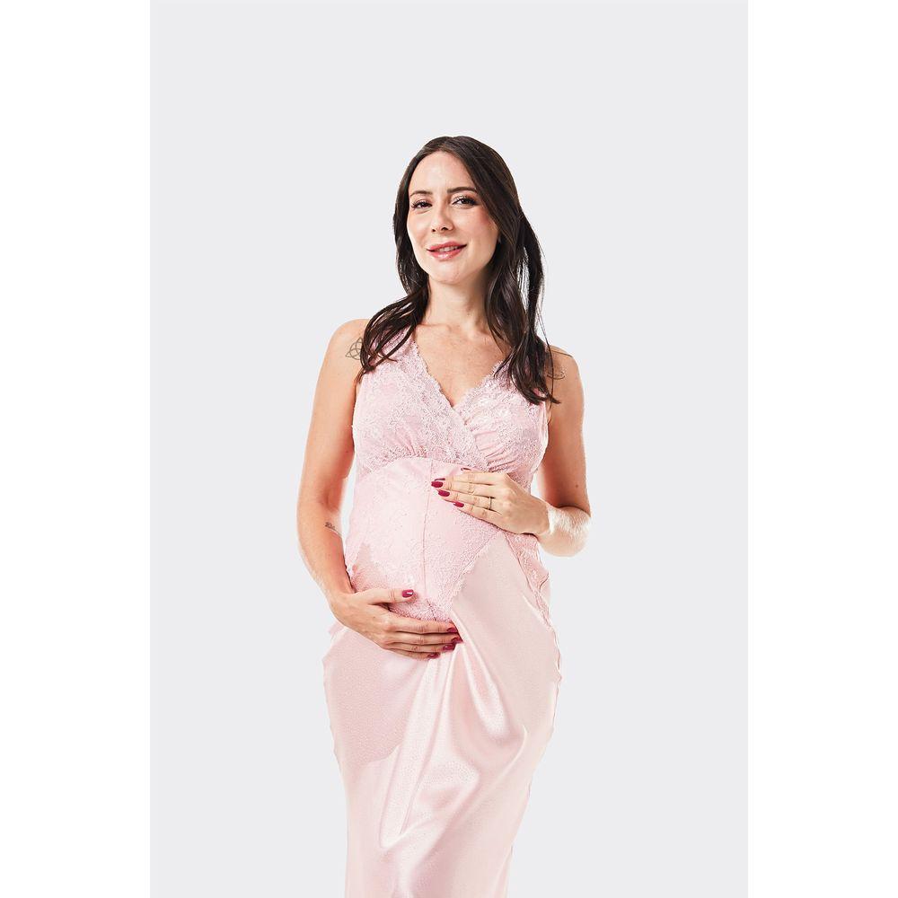 Camisola Longa Regata Cetim Belize - 1