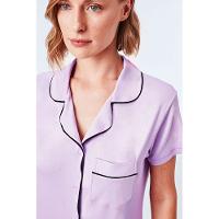 Sleepshirt Manga Curta Malha Rafaela V25