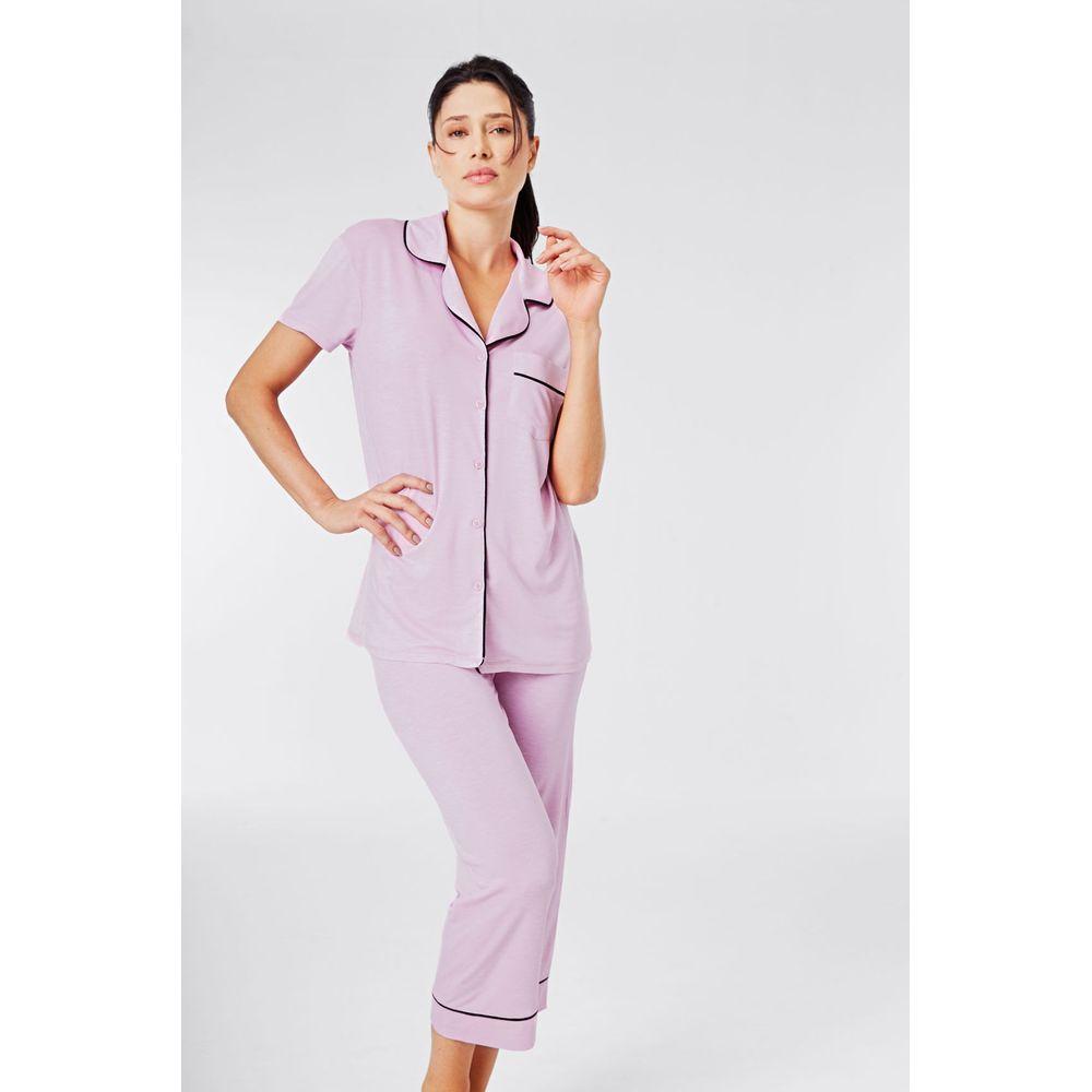 Pijama Capri Malha Rafaela V25 - 1