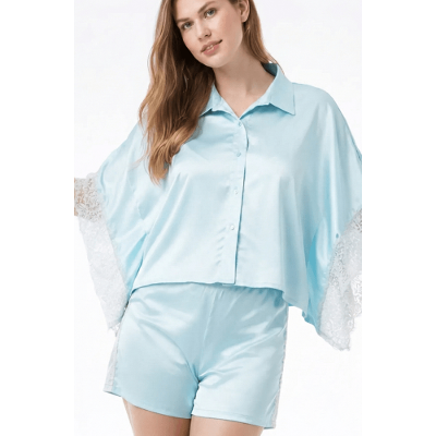 Pijama Curto Cetim Itacaré