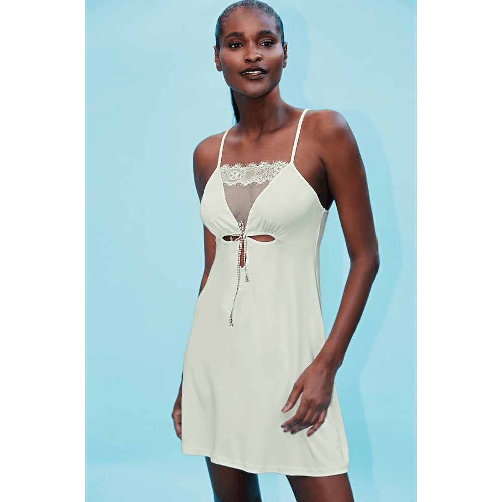 Camisola Curta Alça Malha Salinas - 1