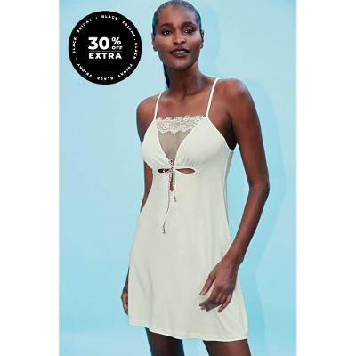 Camisola Curta Alça Malha Salinas