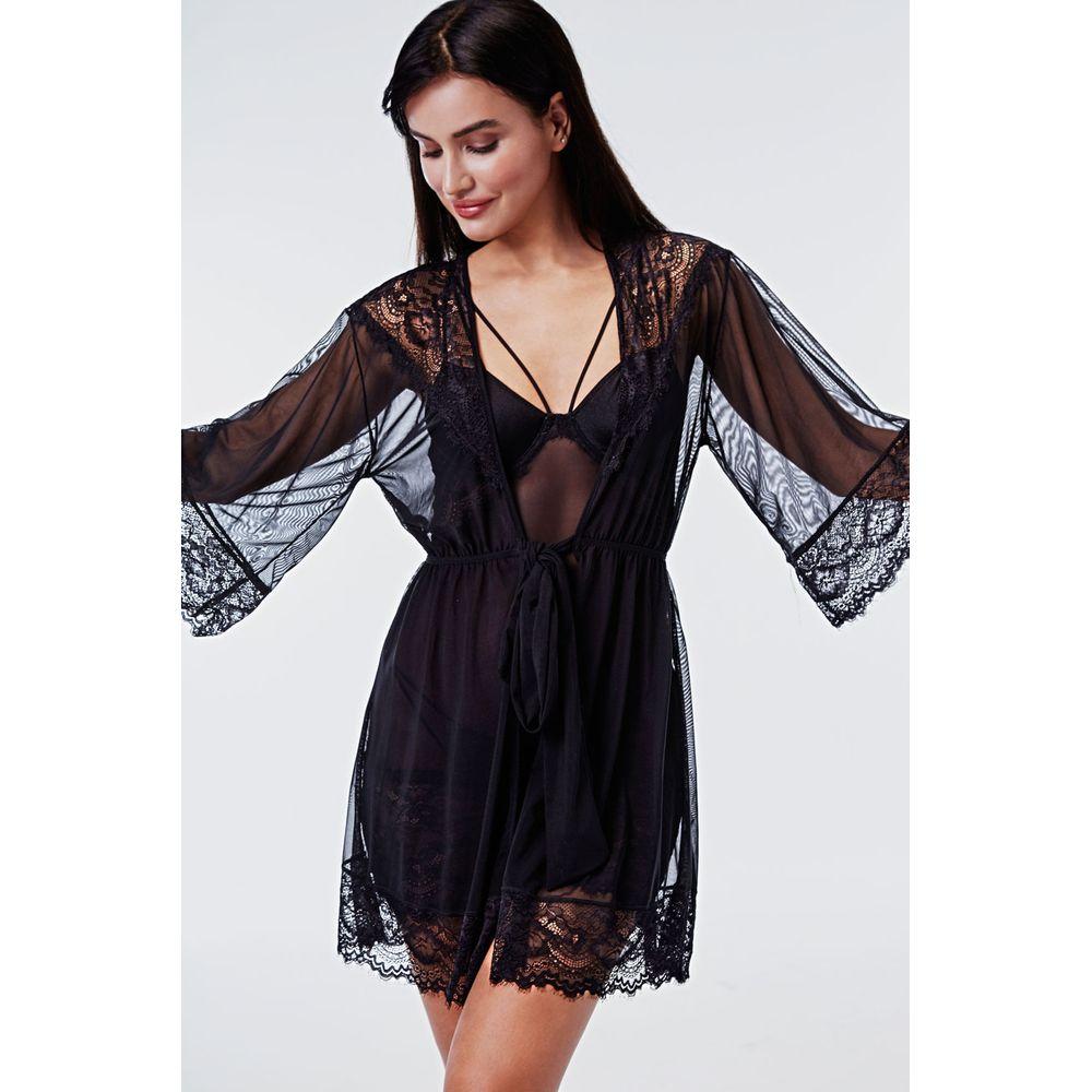 Camisola Alça Tule Cayman - 2