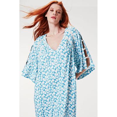 Kaftan Longo Malha Trancoso