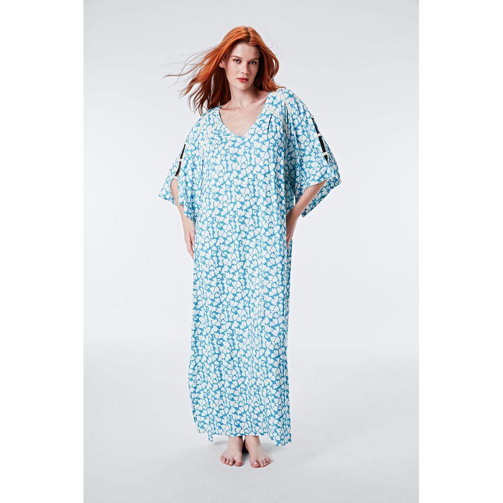 Kaftan Longo Malha Trancoso - 3