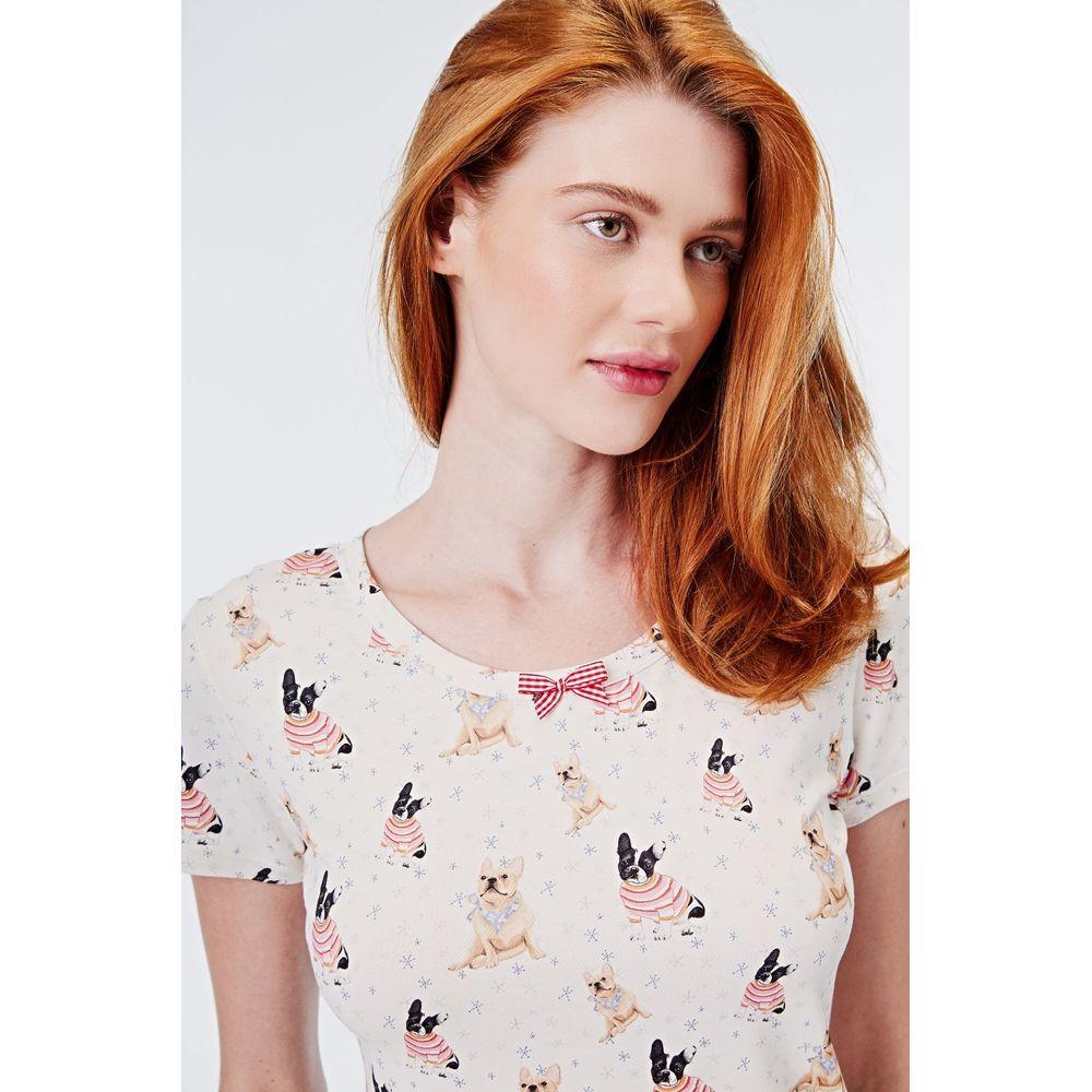 Pijama Curto Malha Pinot - 1