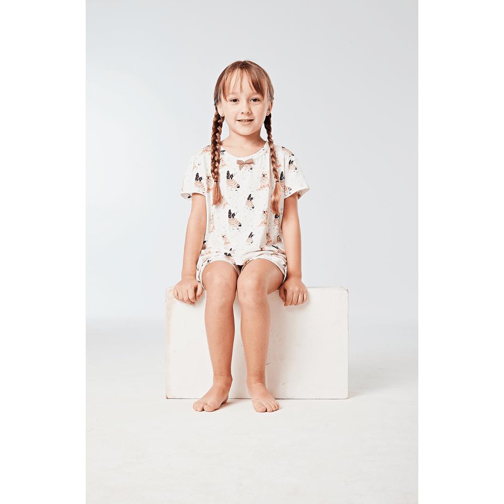 Pijama Curto Malha Pinot Kids Feminino - 3