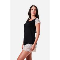 Pijama Curto Malha Sahy