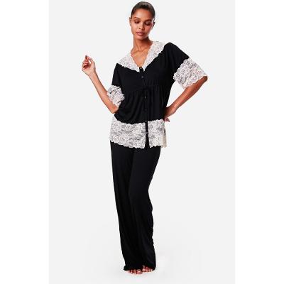 Pijama Longo Malha Sahy