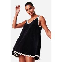 Vestido Curto Regata Atoalhado Bahamas - 1