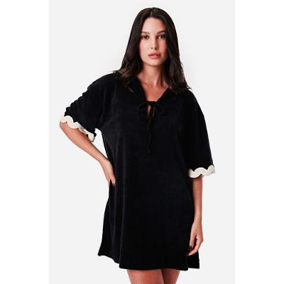 Vestido Curto Atoalhado Bahamas