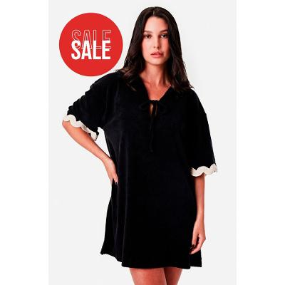 Vestido Curto Atoalhado Bahamas