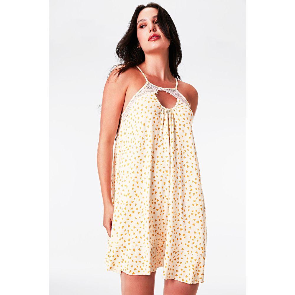 Camisola Curta Alça Malha Key West - 1