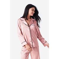 Pijama Longo Cetim My Basics - 6