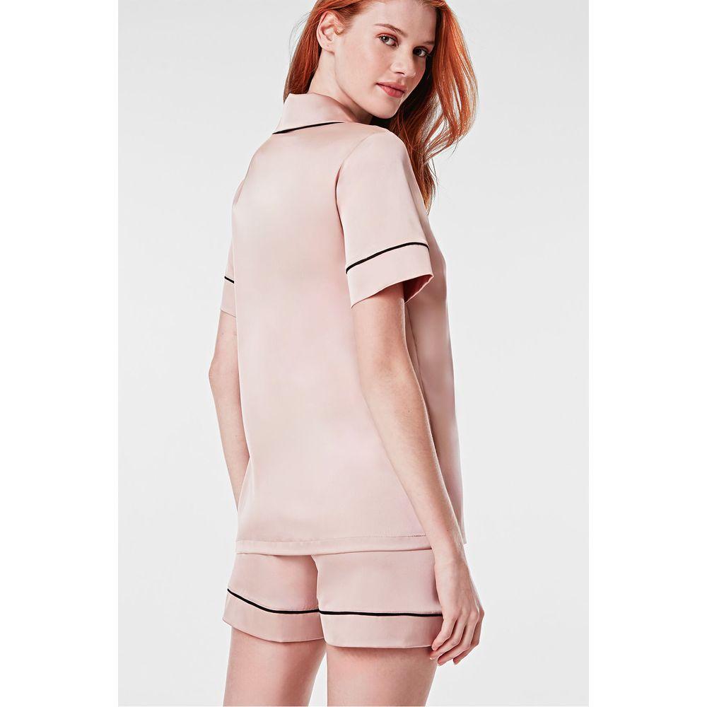 Pijama Curto Cetim My Basics - 3