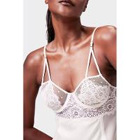 Camisola Curta Alça Cetim St Barth - 4