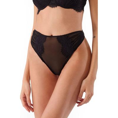 Calcinha Alta Cavada Tule Ayla