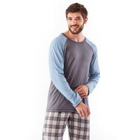 Pijama Longo Flanela Eduarda Masculino - 1