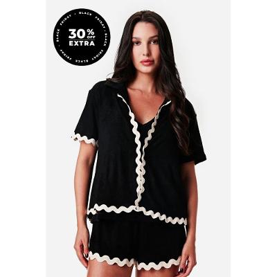 Jogging Curto Atoalhado Bahamas