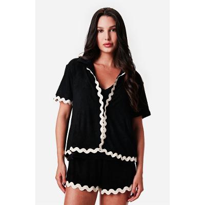 Jogging Curto Atoalhado Bahamas