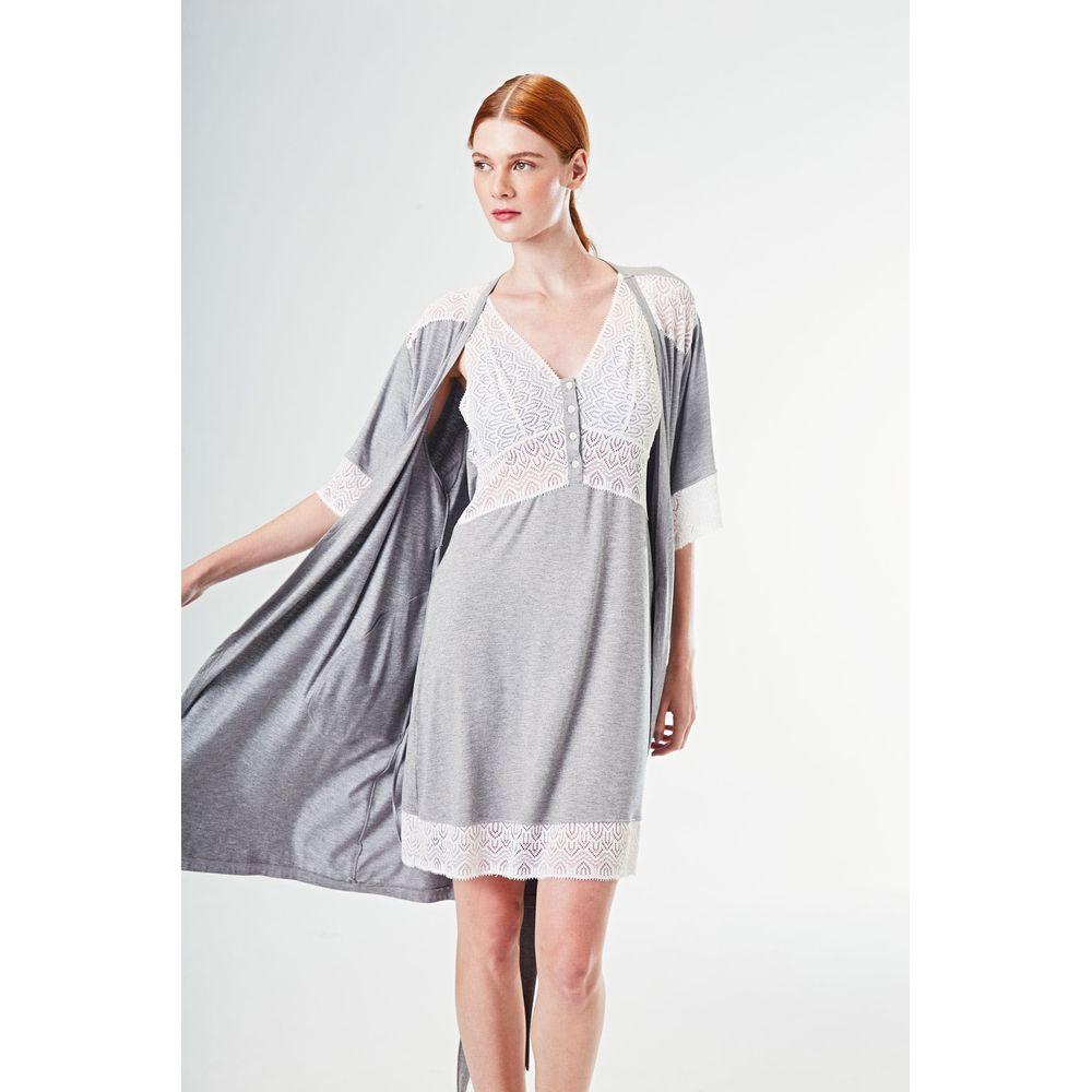 Camisola Curta Regata Malha Erica - 5