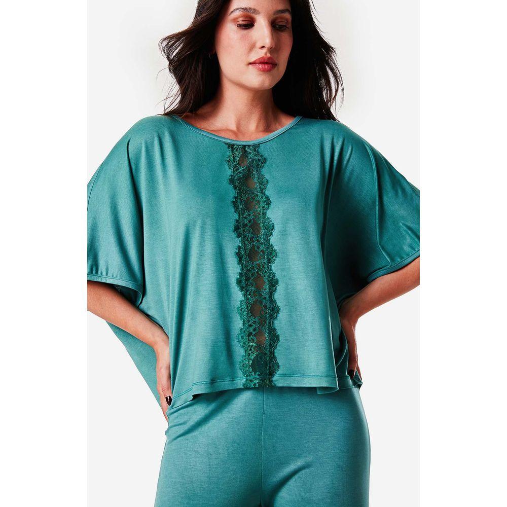 Pijama Longo Malha Equador - 3